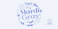 Mardi Gras Festival Twitter post Image Preview