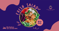 Fresh Salad Delivery Facebook ad Image Preview