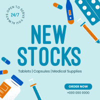 New Medicines on Stock Instagram post Image Preview
