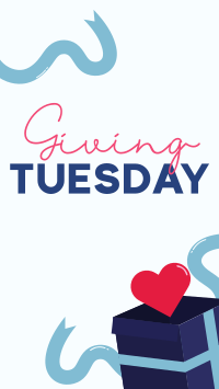 Giving Tuesday Donation Box Facebook Story Design