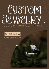 Customized Rings Flyer Design
