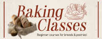 Beginner Baking Class Facebook Cover Image Preview