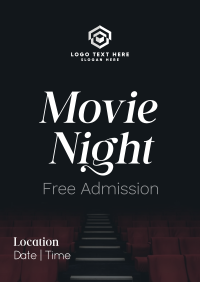 Movie Night Cinema Flyer Preview