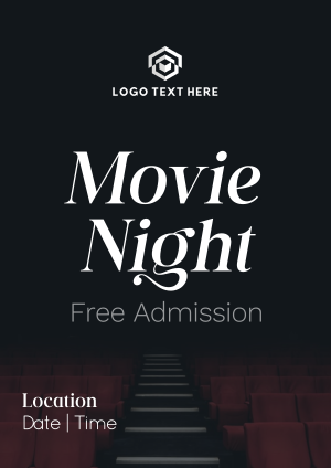 Movie Night Cinema Flyer Image Preview