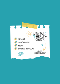 Mental Check Poster Image Preview