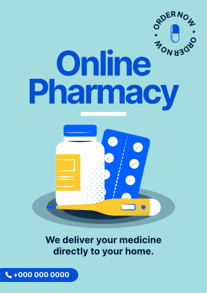 Online Pharmacy Flyer Image Preview