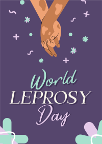 Celebrate Leprosy Day Flyer Image Preview