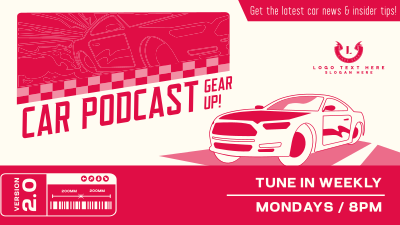 Fast Car Podcast Facebook event cover Image Preview