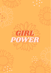 Girl Power Poster Design