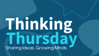 Minimalist Thinking Thursday Facebook event cover Image Preview