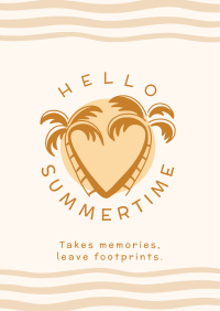 Hello Summertime Flyer Image Preview