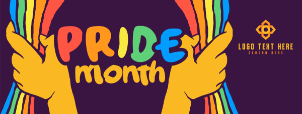 Colorful Pride Facebook Cover Design Image Preview