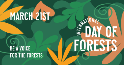 Foliage Day of Forests Facebook ad Image Preview