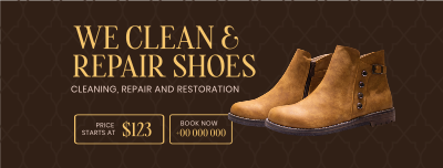 The Shoe Spa Facebook cover Image Preview
