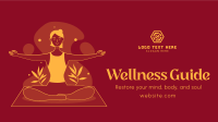 Yoga For Self Care Facebook Event Cover Design