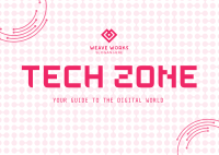 Digital Tech World Postcard Image Preview