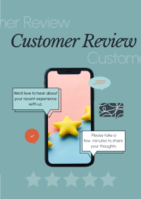 Customer Feedback Poster Image Preview