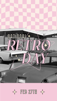 National Retro Day Facebook story Image Preview