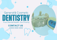 General & Cosmetic Dentistry Postcard Image Preview