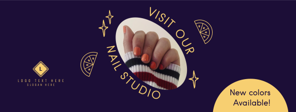 Visit Nail Studio Facebook Cover Design Image Preview