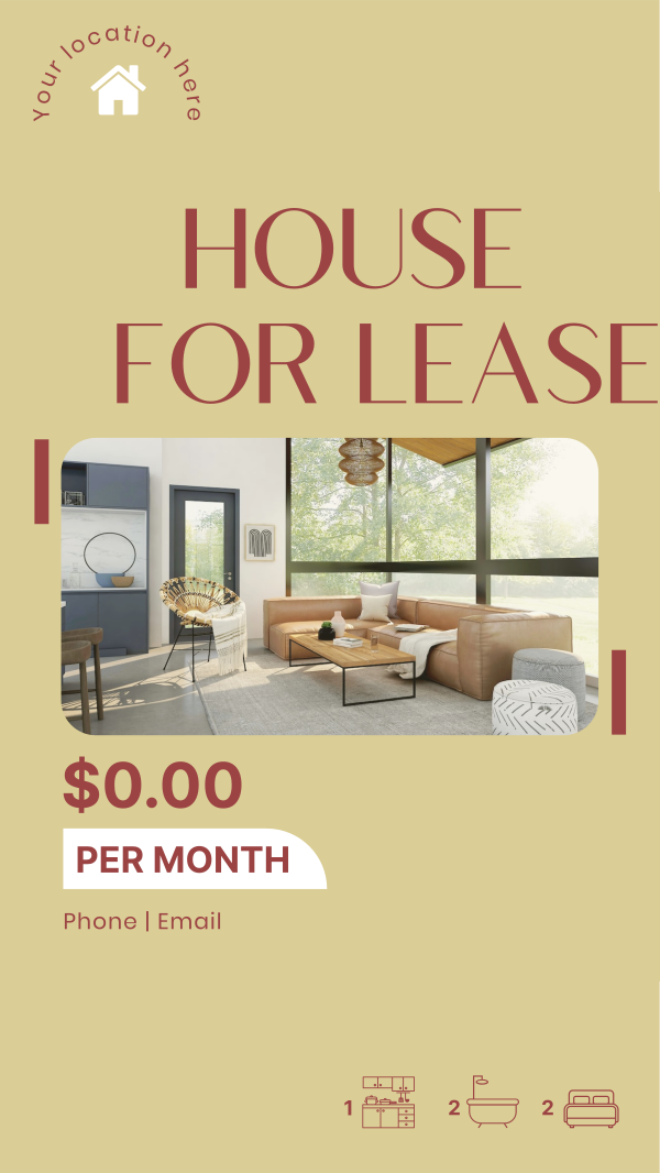 Property Lease Instagram Story Design Image Preview