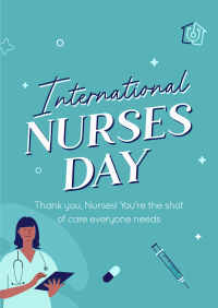 International Nurses Day Poster Image Preview