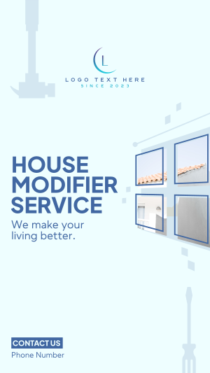 House Modifier Service Facebook story Image Preview