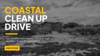 Coastal Clean Up Facebook Event Cover Image Preview