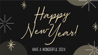 Wonderful New Year Welcome YouTube video Image Preview