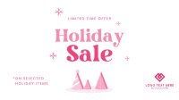 Holiday Countdown Sale Facebook event cover Image Preview