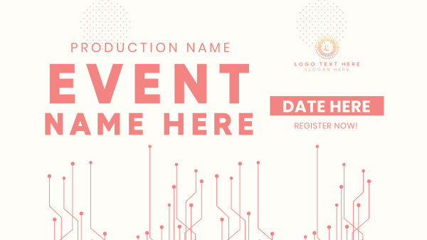 Tech Event Facebook Event Cover Design Image Preview