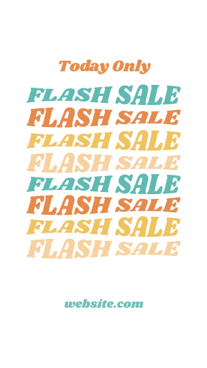 Flash Sale Warp Instagram story Image Preview