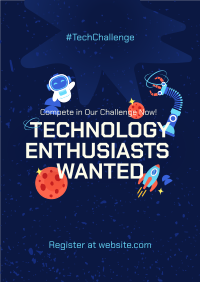Technology Challenge Poster Design