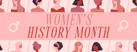 Women In History Facebook cover Image Preview