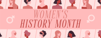 Women In History Facebook cover | BrandCrowd Facebook cover Maker