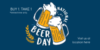 Beer Day Celebration Twitter post Image Preview