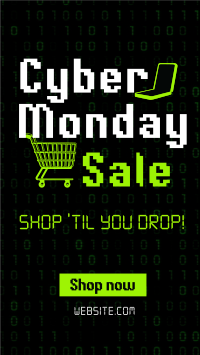 Cyber Monday Sale Instagram Reel Design