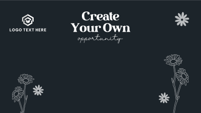 Create Your Own Opportunity Zoom background Image Preview