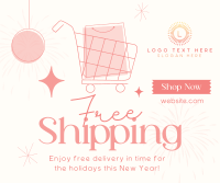 New Year Shipping Facebook post Image Preview