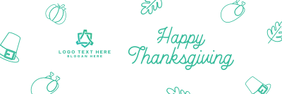 Fun Thanksgiving Twitter header (cover) Image Preview