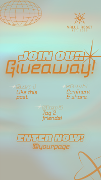 Retro Pop Giveaway Instagram Reel Image Preview