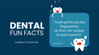 Dental Facts Facebook Event Cover Design