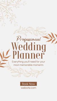 Wedding Planner Services Instagram Story Design