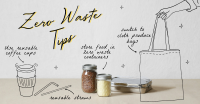 Zero Waste Tips Facebook ad Image Preview