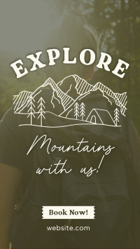 Explore Mountains TikTok Video Preview