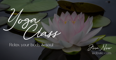 Join Yoga Class Facebook ad Image Preview