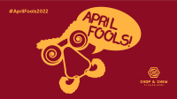 April Fools Clown Zoom Background Image Preview