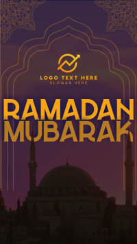 Traditional Ramadan Greeting Facebook story Image Preview