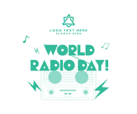 Radio Day Celebration Facebook post Image Preview