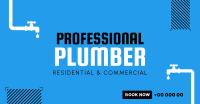 Professional Plumber Facebook Ad Design